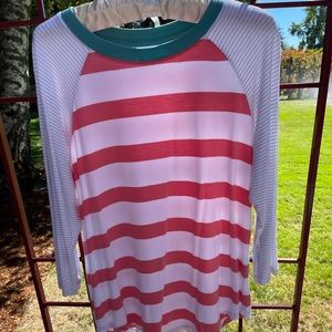 Cotton Market and Spruce shirt.